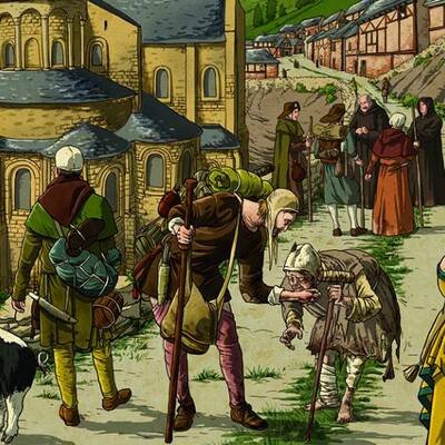 Timeline: LINEA DEL TIEMPO INDUMENTARIA EN LA EDAD MEDIA JAZMIN GALLEGO Y EMMA TELLO