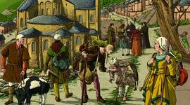 Timeline: LINEA DEL TIEMPO INDUMENTARIA EN LA EDAD MEDIA JAZMIN GALLEGO Y EMMA TELLO