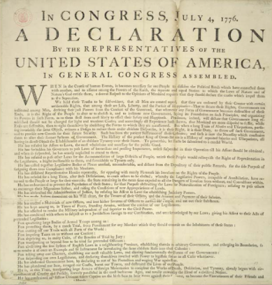 Declaration of Independence