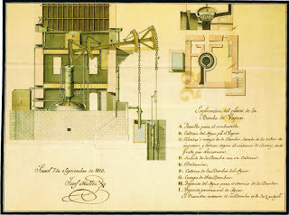 Primera máquina de vapor en España