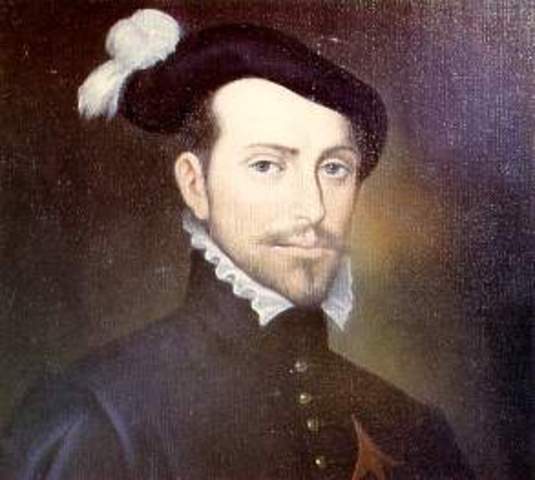 Hernan Cortes defeats the Aztec civilzation