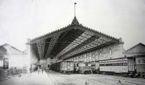 Primer clavo del Ferrocarril del Paso Norte.