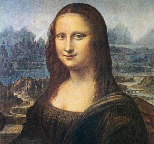 1503, Léonard de Vinci commence à peindre la Joconde (Mona Lisa)