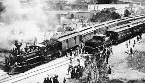 Inauguración del ferrocarril.