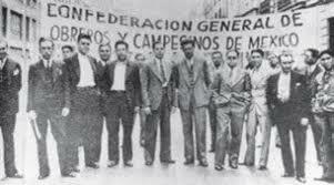 Fundación de la Confederación General de obreros Y Campesinos de México (CGOCM).