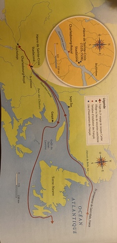 Le troisième  voyage de Jacque Cartier