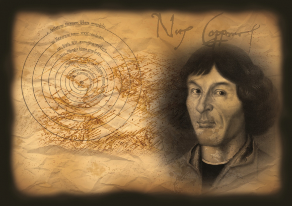 La publication de Copernic sur sa théorie du mouvement des planètes