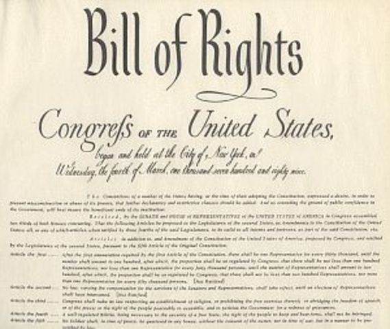 Bill of Rights Ratification