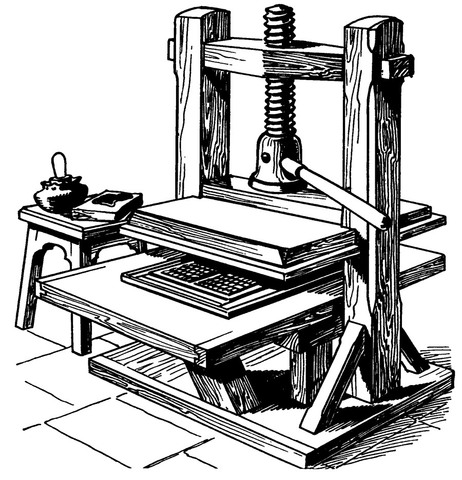 Invention de l'imprimerie