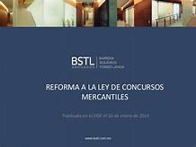 LEY DE CONCURSOS MERCANTILES