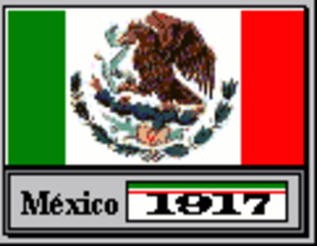 Constitucion politica de los Estados Unidos Mexicanos de 1917 y las garantias individuales