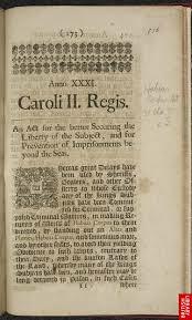 INGLATERRA-Writ of Habeas Corpus