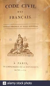 Napoleón expidió un codigo Civil de 1804
