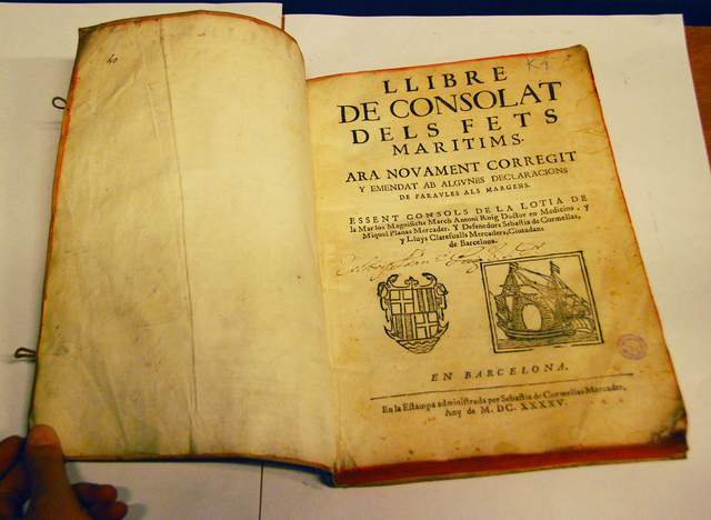 Ordenanzas de Comercio Maritimo