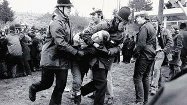 Huelga minera en Reino Unido