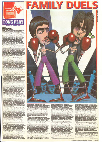 NME Definitely Maybe review.