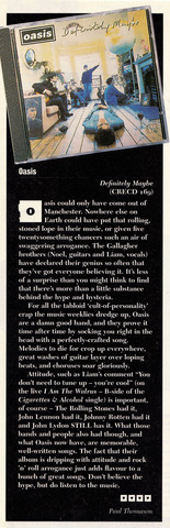 Total Guitar Definitely Maybe review.