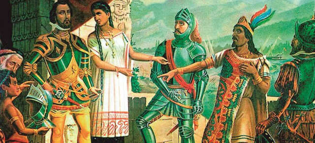 La llegada a tenochtitlan