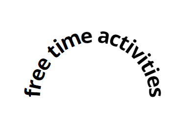 Free time activities