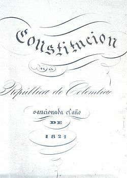 Implementación de la primera constitución