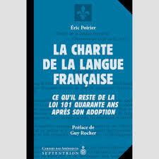 Adoption de la charte de la langue française.