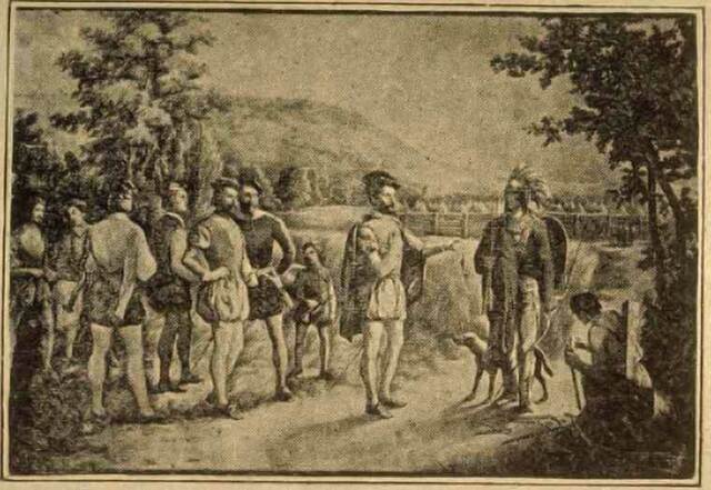 Jacques Cartier découvre les Iroquoiens