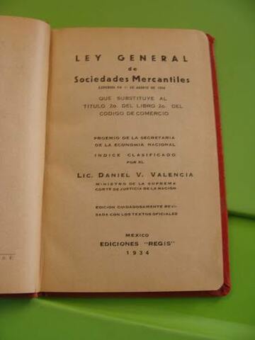 Ley General de Sociedades Mercantiles