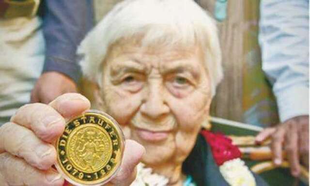 Awarded the Staufer Medal