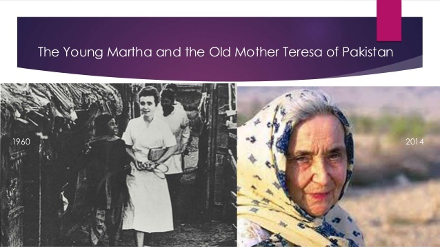Hailed as Pakistan's Mother Teresa.