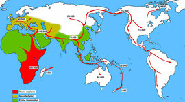 Timeline: TEORÍAS  MIGRACIONISTAS