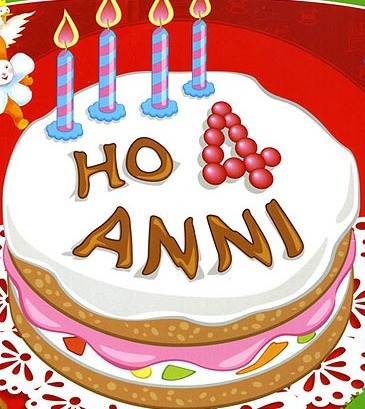 Oggi compio 4 anni