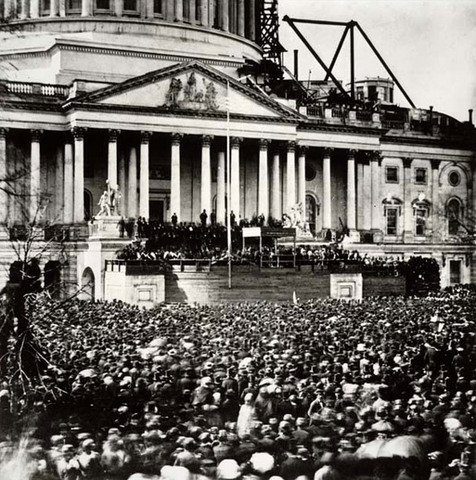 Abraham Lincoln Inaugurated