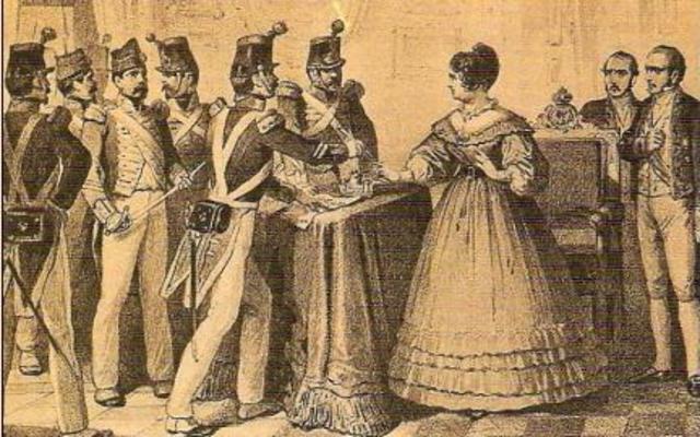 Pronunciamiento de los sargentos de La Granja. Restablecimiento de la Constitución de 1812