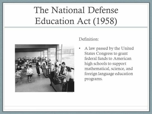 National Defense Act of 1958