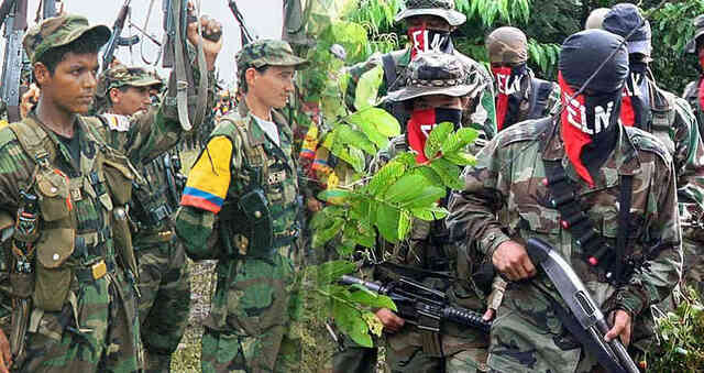 Aparición de las FARC y el ELN