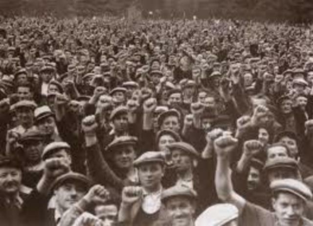 Disolución del movimiento sindical