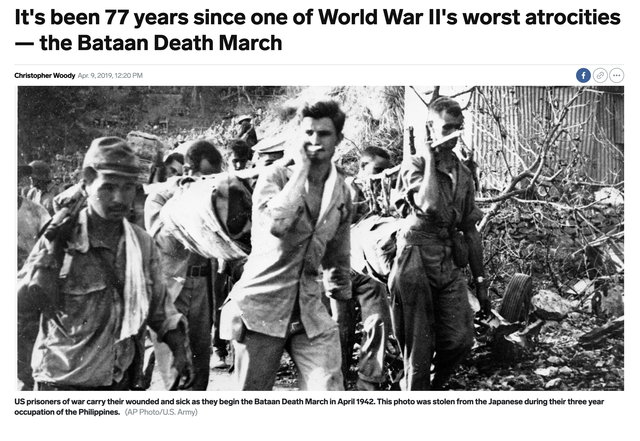 Bataan death March