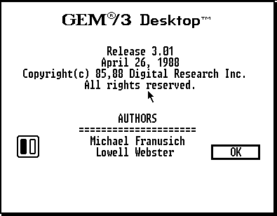 Ultima versión de GEM