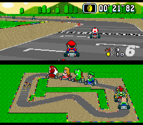 Super Mario Kart (SNES)