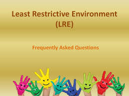 Least Restrictive Environment Case