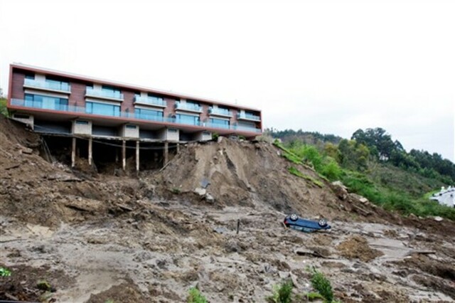Guimarães - Deslizamento de terra