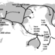 Migración humana fuera de áfrica mapa adn genético
