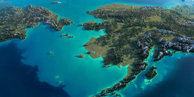 ´´Teoría Asiática o del Estrecho de Bering´´