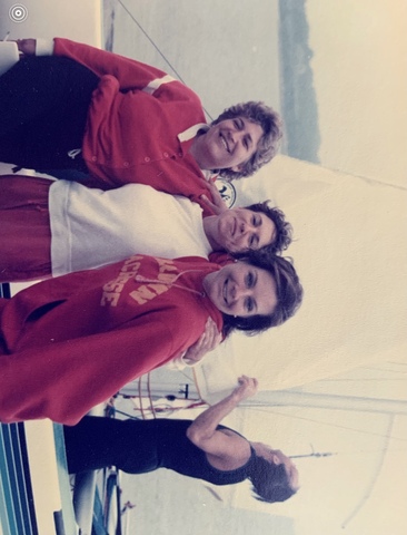 Two of my mom's sisters and her cousin