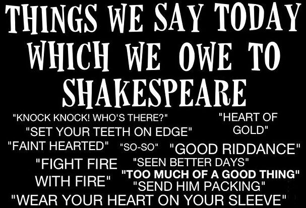 Modern English words/phrases