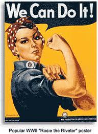Rosie and Riveter campaign encourage women to get a job