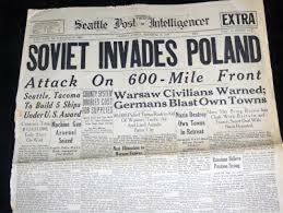 SOVIET UNION INVADES POLAND