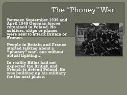 PHONY WAR