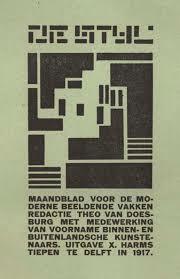 Primer edición de "De Stijl"