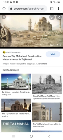 THE HISTORY OF TAJ MAHAL